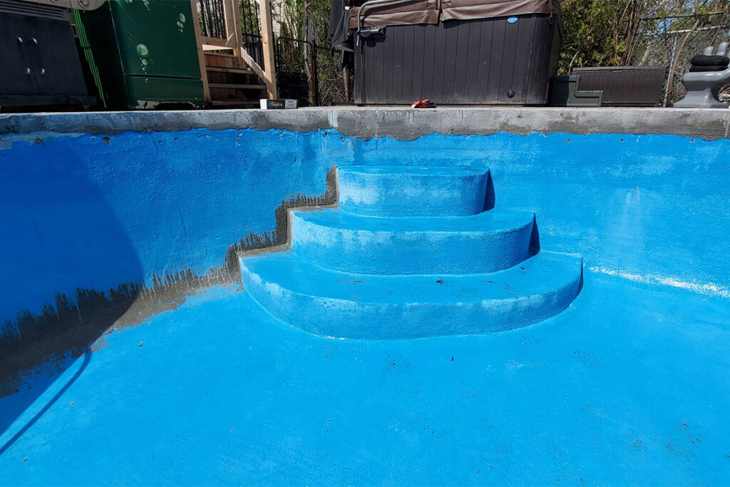 Réalisations : Piscine creusée : En cours de travaux